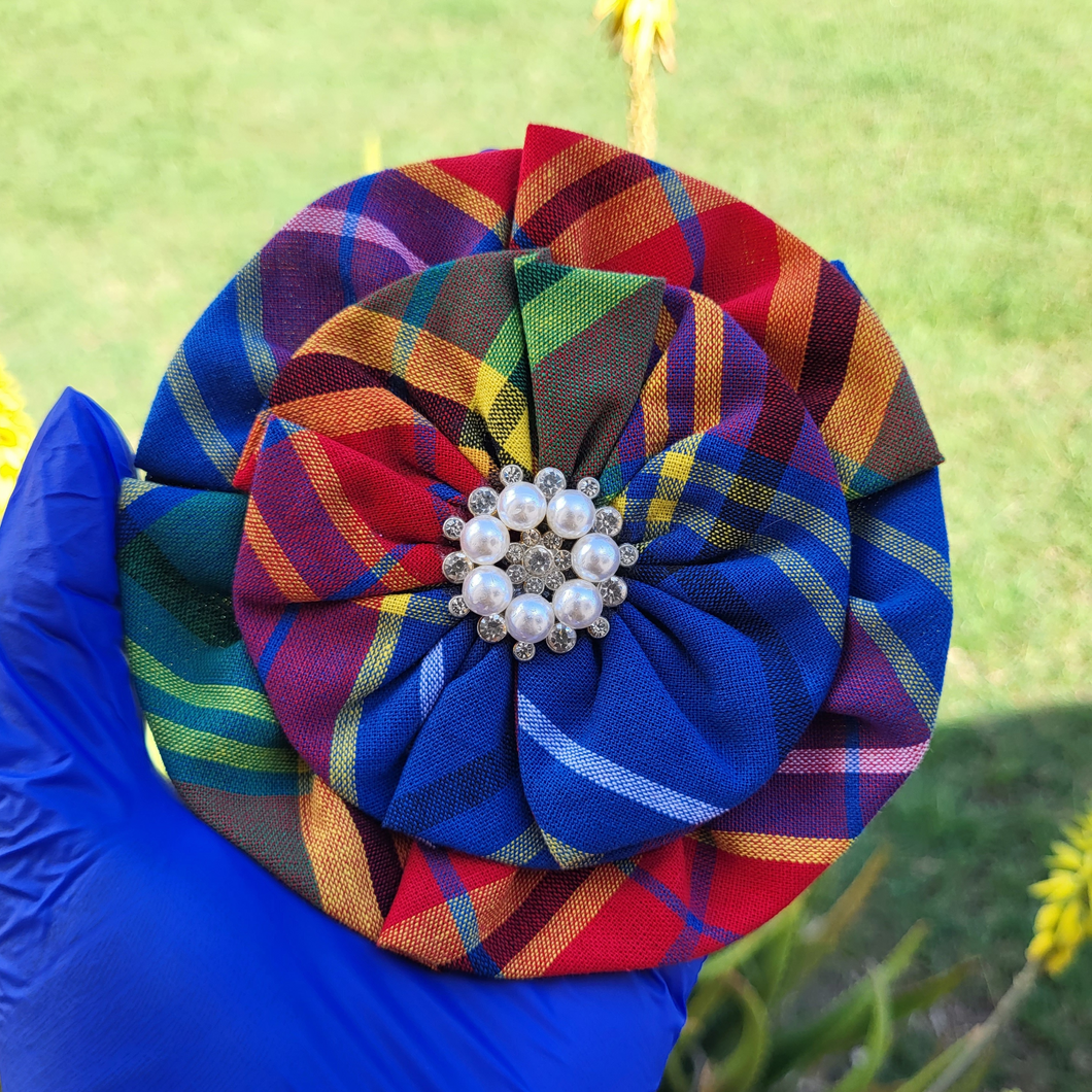 One Madras Brooch